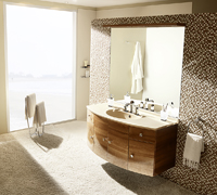 studio guy renaux décor réalisé par ambiance bain mosaïque et bois ambiance de lumière